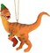 Tree Buddees Raptor Dinosaur Christmas Ornament Velociraptor with a Stocking